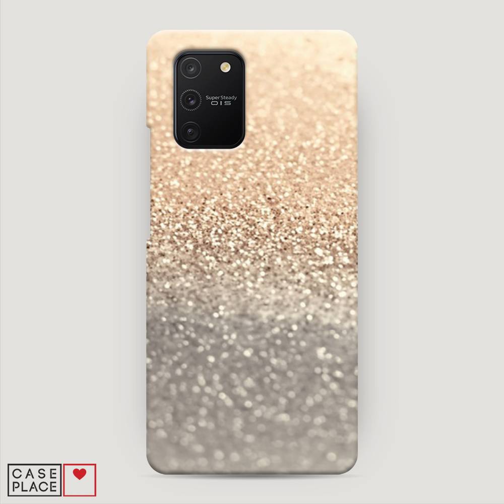 

Пластиковый чехол "Песок золотой рисунок" на Samsung Galaxy S10 Lite