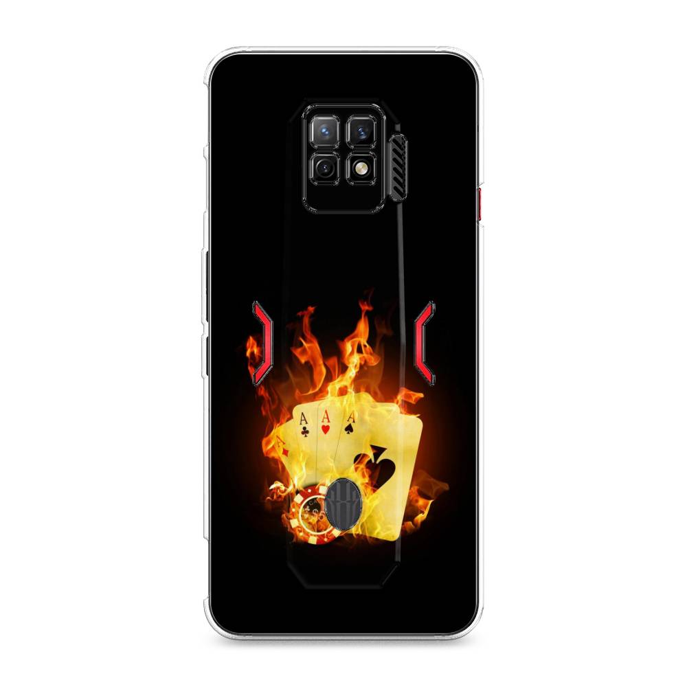 

Чехол Awog на ZTE Nubia Red Magic 7 Pro / ЗТЕ Нубиа Ред Мэджик 7 Pro "Горящие карты", Разноцветный, 136050-9