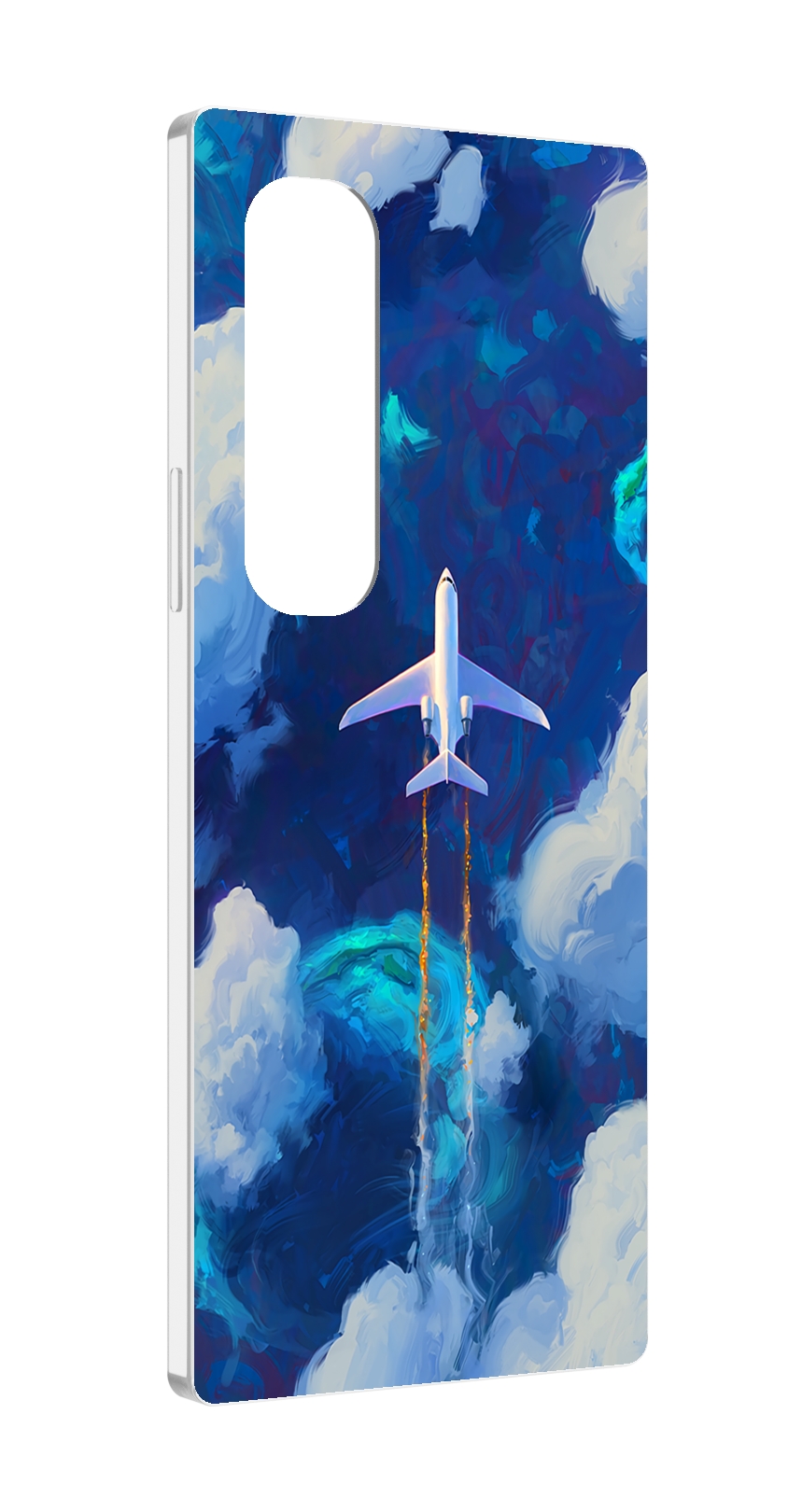 

Чехол MyPads самолет-в-небе-рисунок для Samsung Galaxy Z Fold 4 (SM-F936), Прозрачный, Tocco
