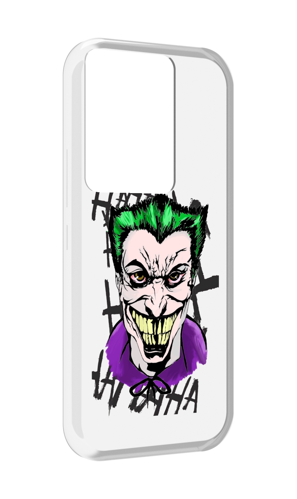 

Чехол MyPads Джокер-крейзи для Itel Vision 3 Plus / Itel P38 Pro, Прозрачный, Tocco