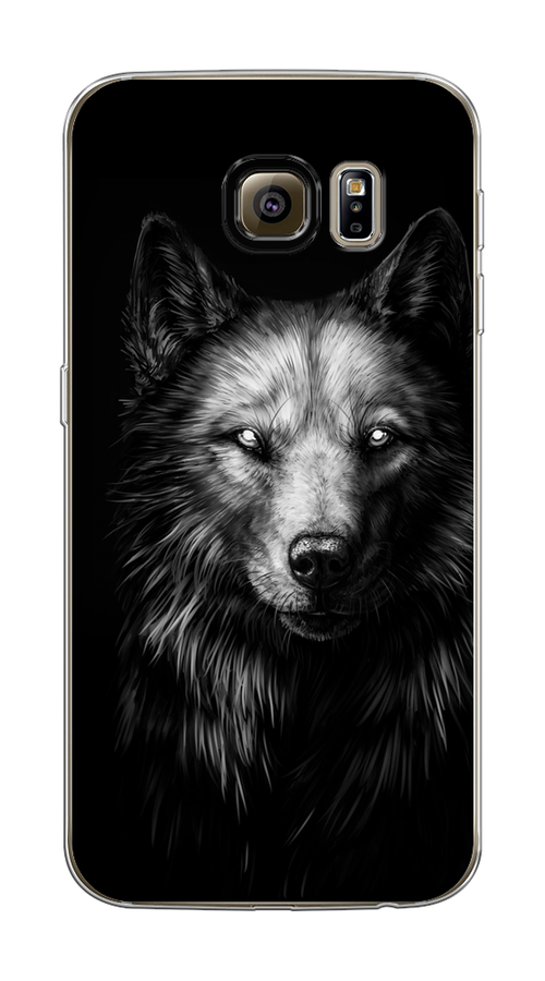 

Чехол Awog на Samsung Galaxy S6 edge "Волк черно белый", Серый;бежевый;белый, 24450-1