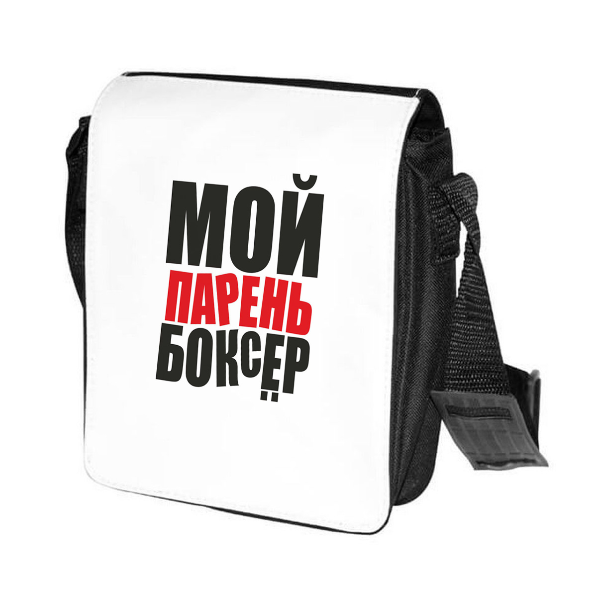 

Сумка женская CoolPodarok CN042222 черно-белый, Черный;белый, CN042222
