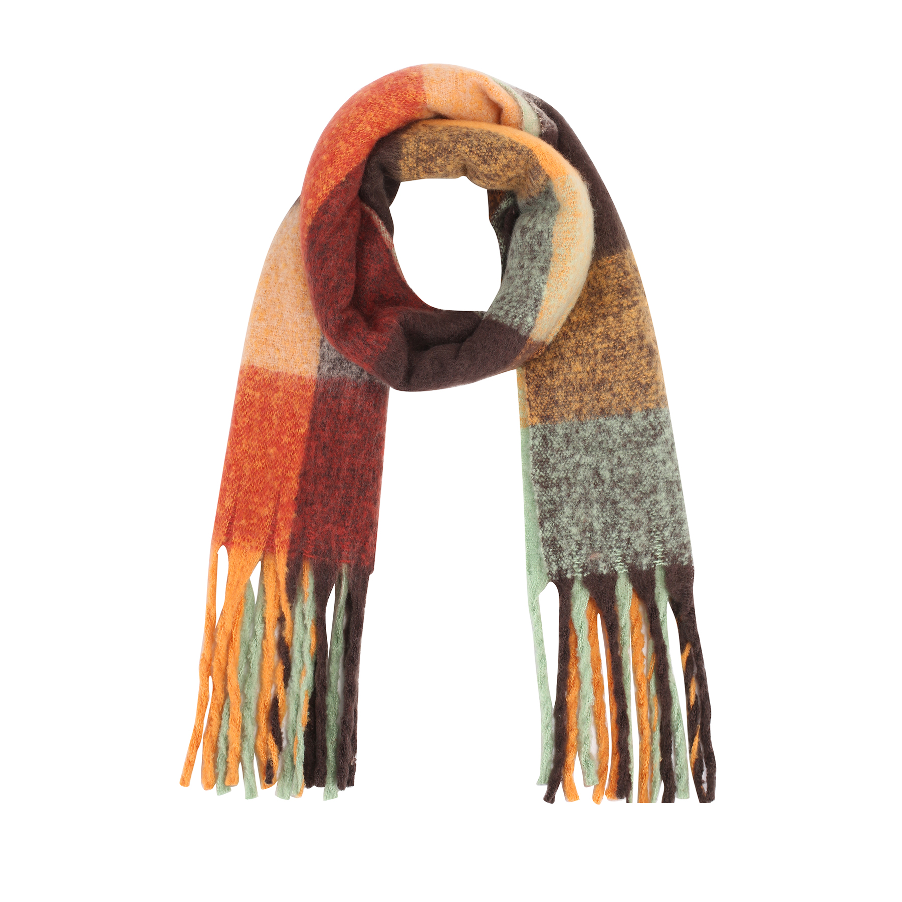 

Женский шарф EKONIKA EN44203-bordo-black-22Z, EN44203-bordo-black-22Z