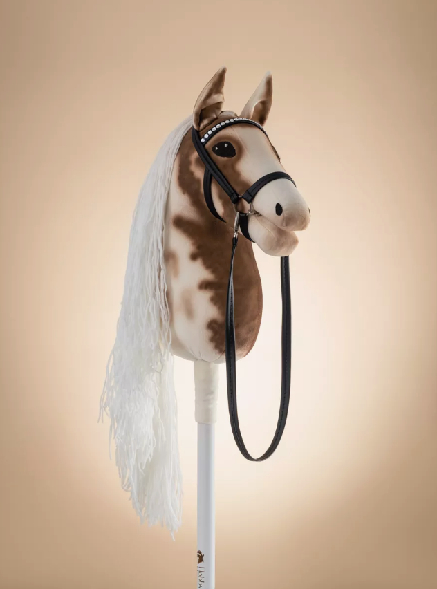 Мягкая игрушка Hobbyhorse Newstars H0001 Лошадка на палке пастельно-коричневый 72 70 см герои коляды коляда идет радости несет