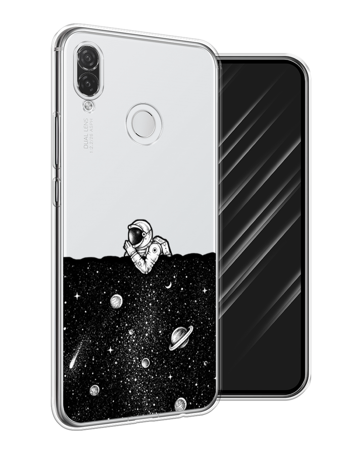 

Чехол Awog на Huawei P Smart Plus "Космический сон", Серый, 68250-4