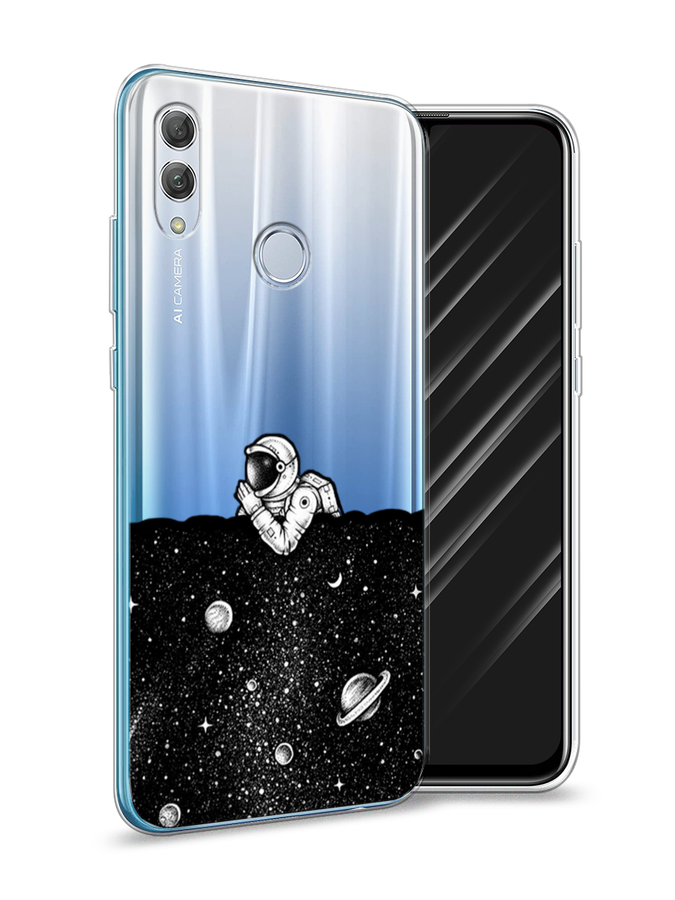 

Чехол Awog на Huawei P Smart 2019 "Космический сон", Серый, 67250-4