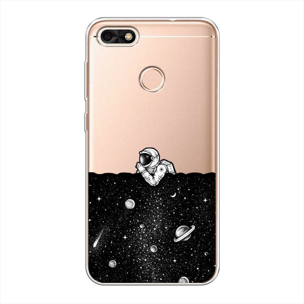 

Чехол Awog на Huawei Nova Lite (2017) "Космический сон", Серый, 64750-4