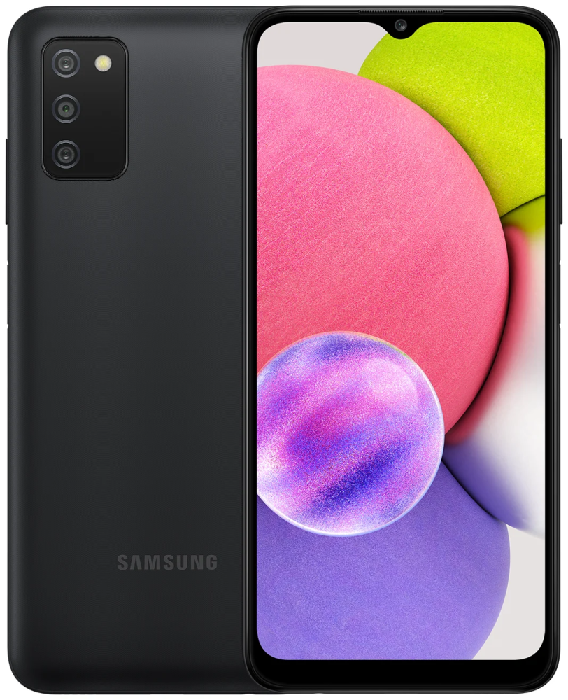 

Смартфон Samsung Galaxy A03 4/64GB Black (SM-A035FZKGCAU), SM-A035FZKGCAU