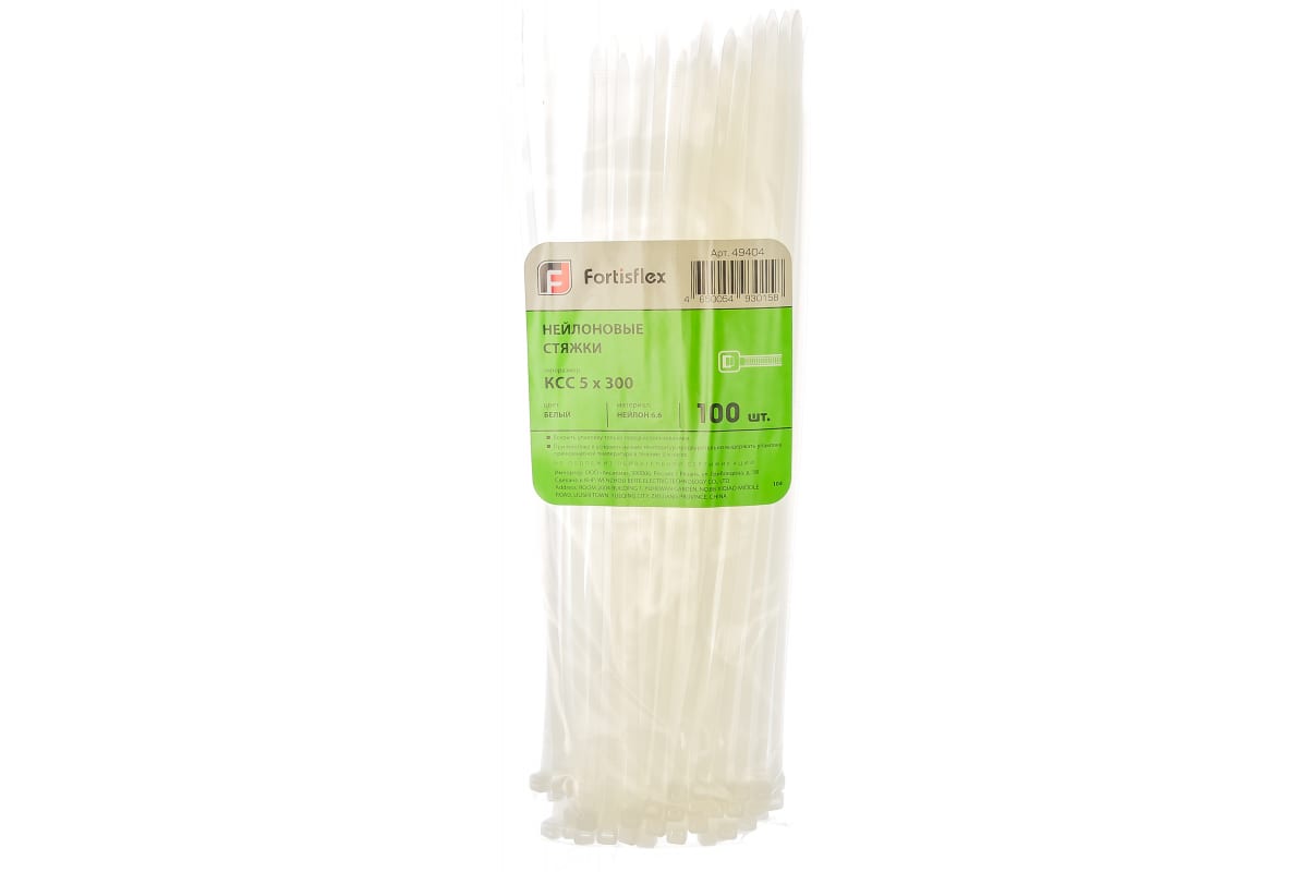 

Fortisflex Хомут 49404Fortisflex, Белый, 49404 Fortisflex