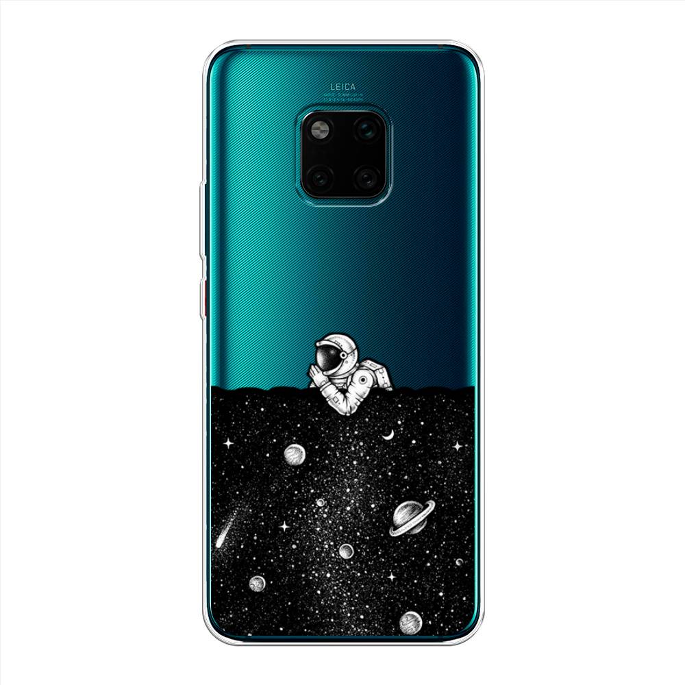 

Чехол Awog на Huawei Mate 20 Pro "Космический сон", Серый, 67050-4