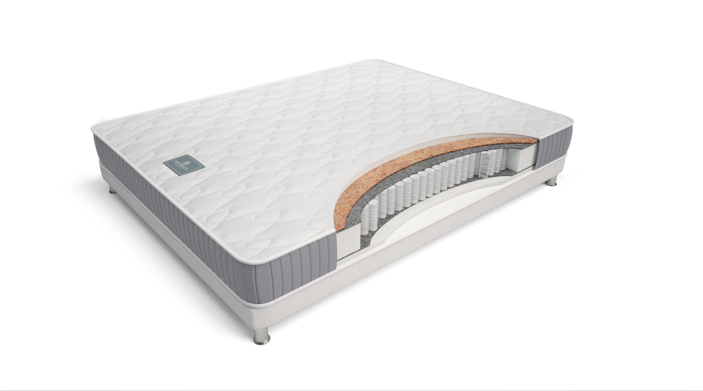 

Матрас Materlux Toskana Maxi 160х200, Белый, Toskana Maxi