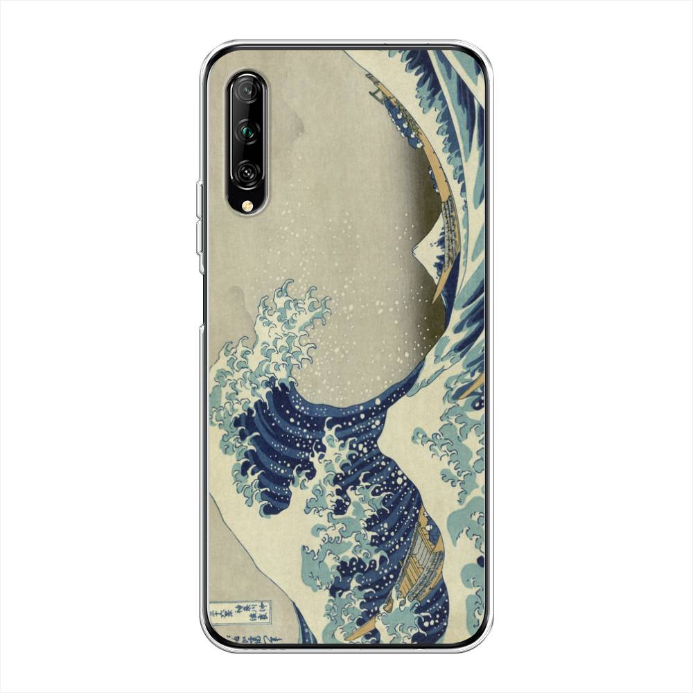 

Чехол Awog на Huawei Y9s "Большая волна в Канагаве", Разноцветный, 611150-9