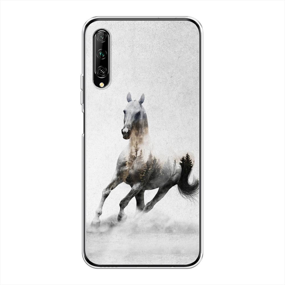 

Чехол Awog на Huawei Y9s "Лошадь лес", Разноцветный, 611150-2