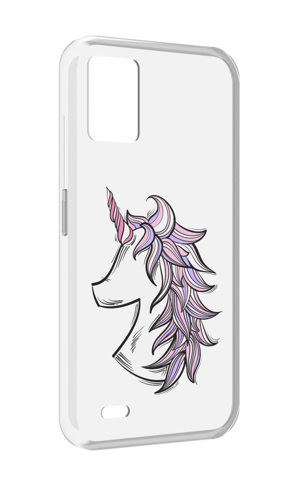 

Чехол MyPads единорог-рисунок для UMIDIGI Bison 1, Прозрачный, Tocco