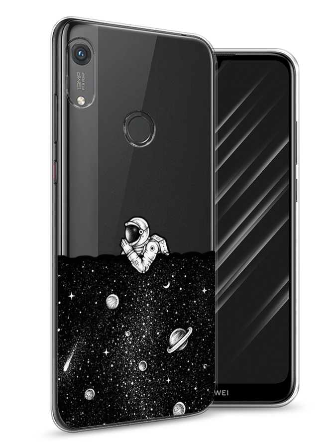

Чехол Awog на Honor 8A (8A Pro/Prime) "Космический сон", Серый, 68750-4