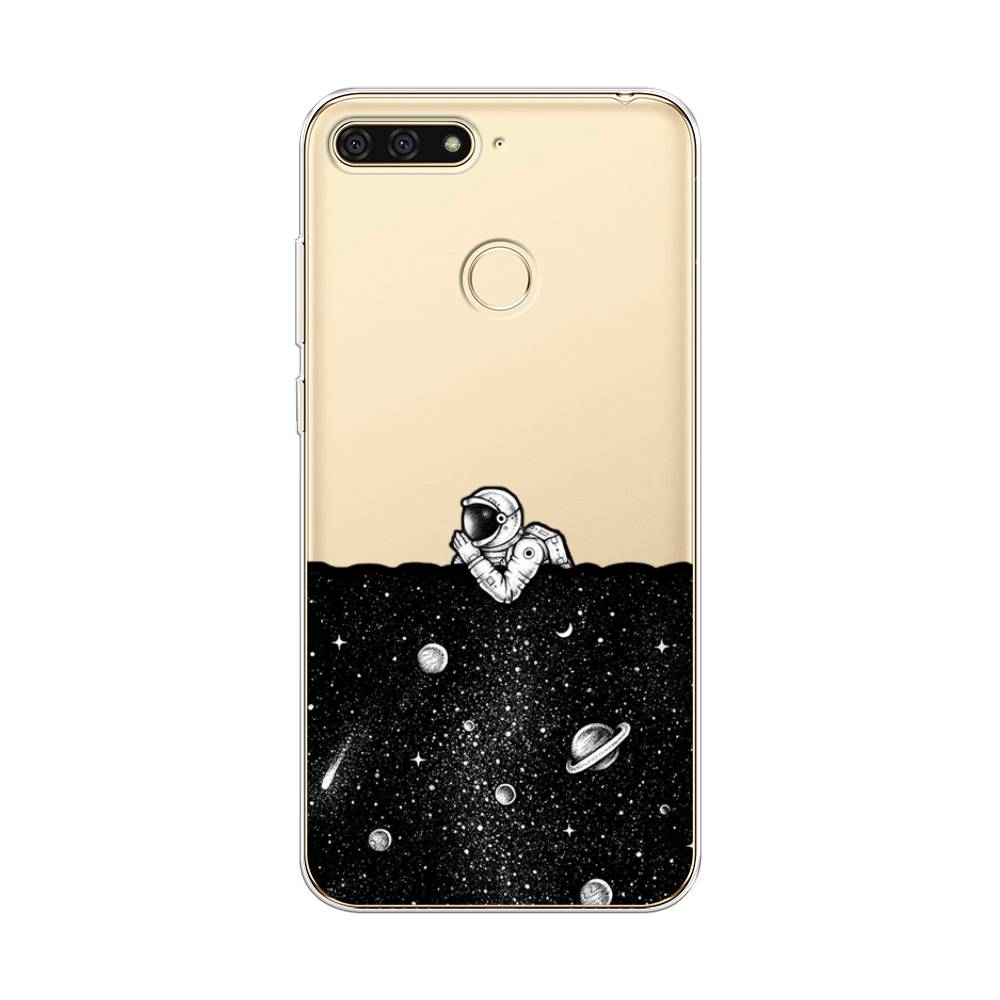 

Чехол Awog на Honor 7C "Космический сон", Серый, 64550-4