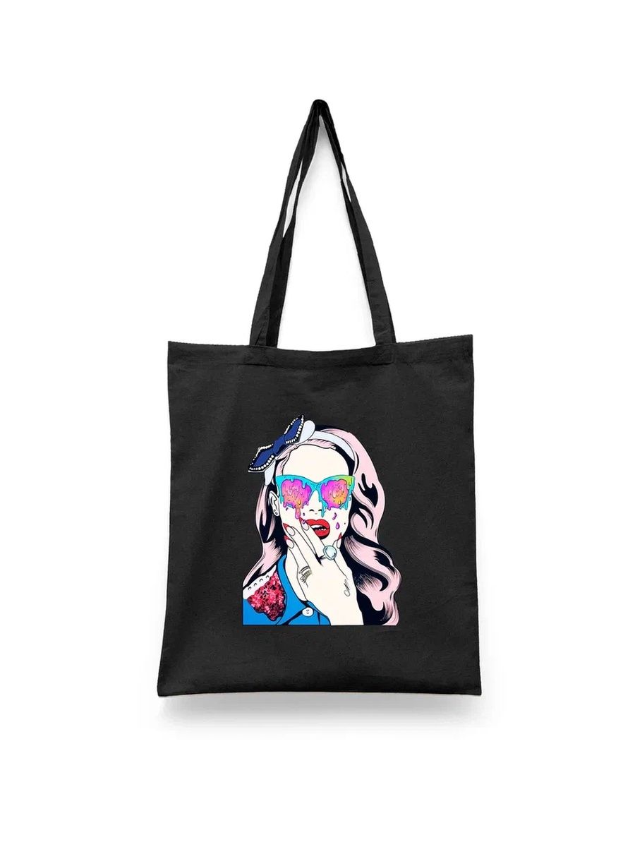 

Сумка шоппер унисекс СувенирShop Искусство 30, черный, Искусство 30