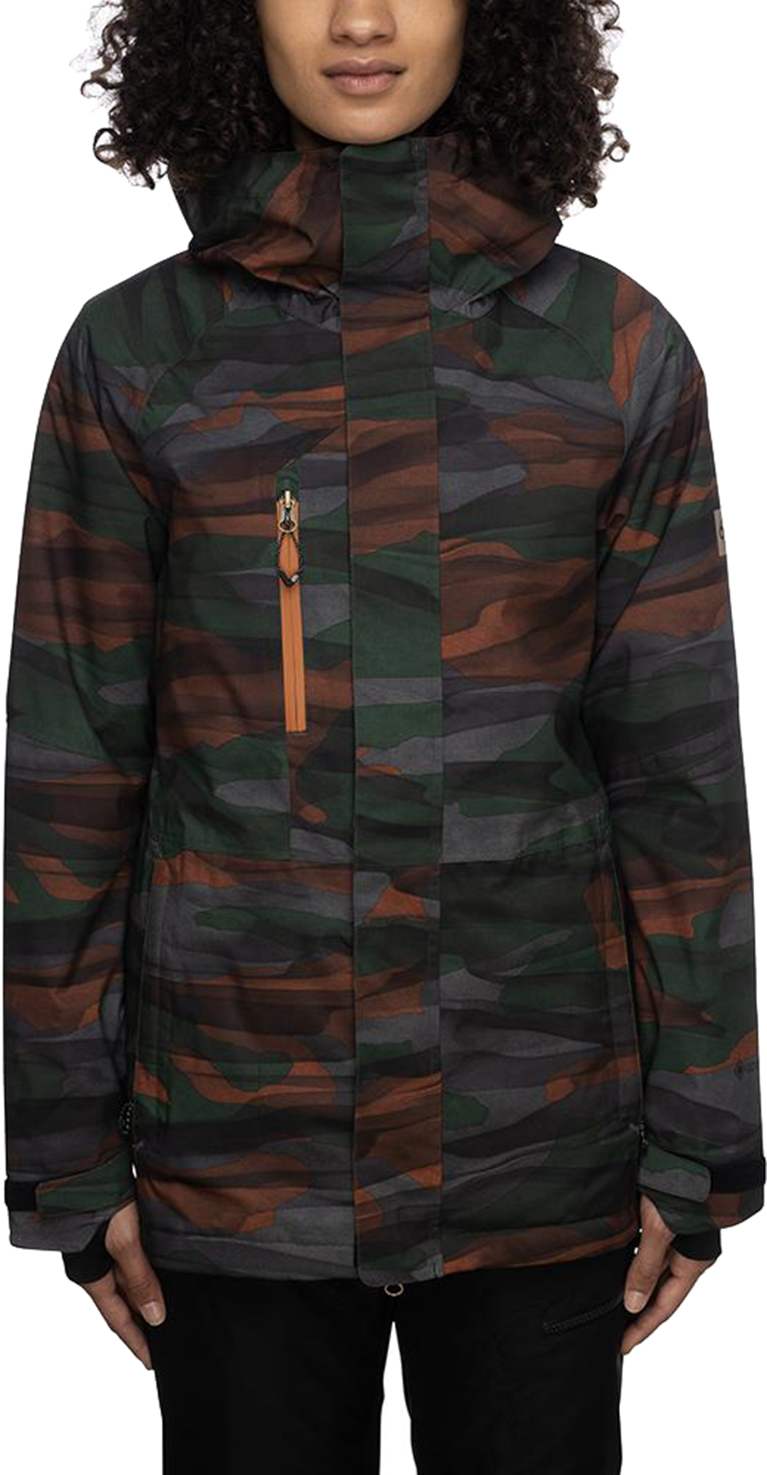 Куртка Сноубордическая 686 Glcr Grtx Willow Insl Red Clay Waterland Camo (Us:xs)