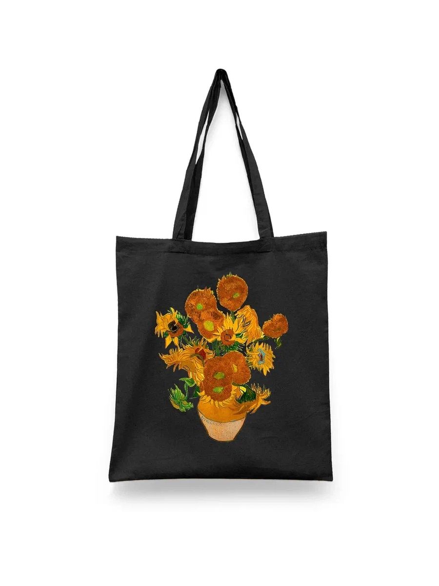 

Сумка шоппер унисекс СувенирShop Искусство 34, черный, Искусство 34