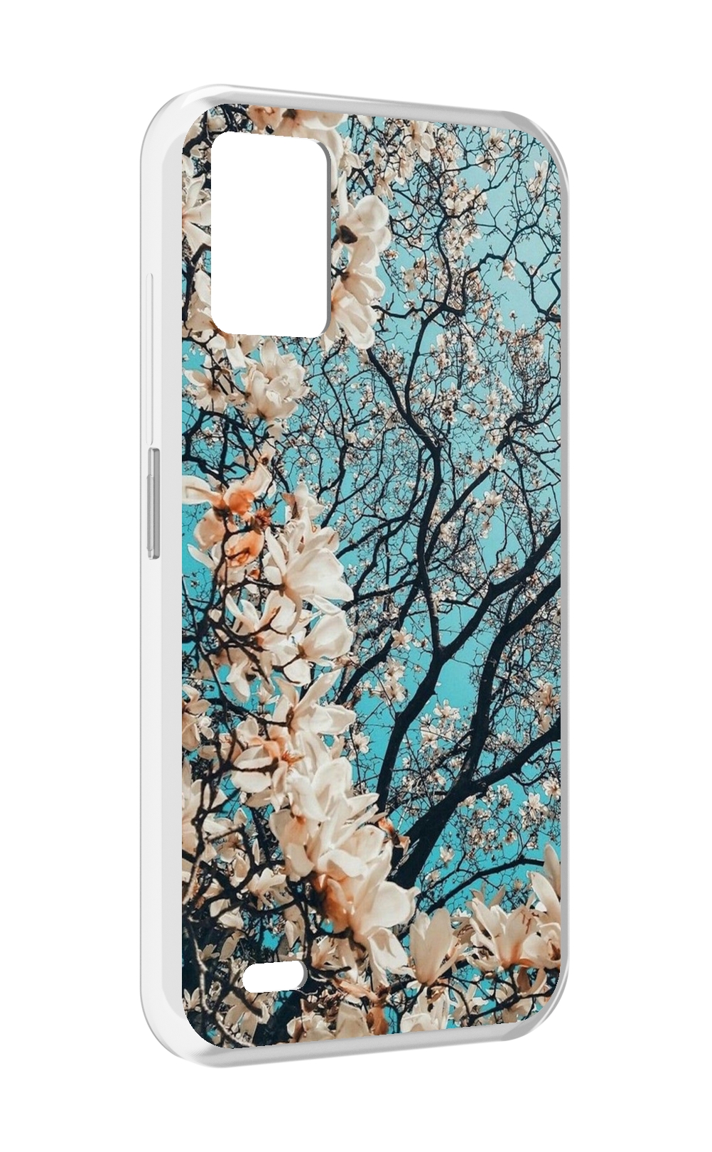 

Чехол MyPads дерево-с-цветочками для UMIDIGI Bison 1, Прозрачный, Tocco