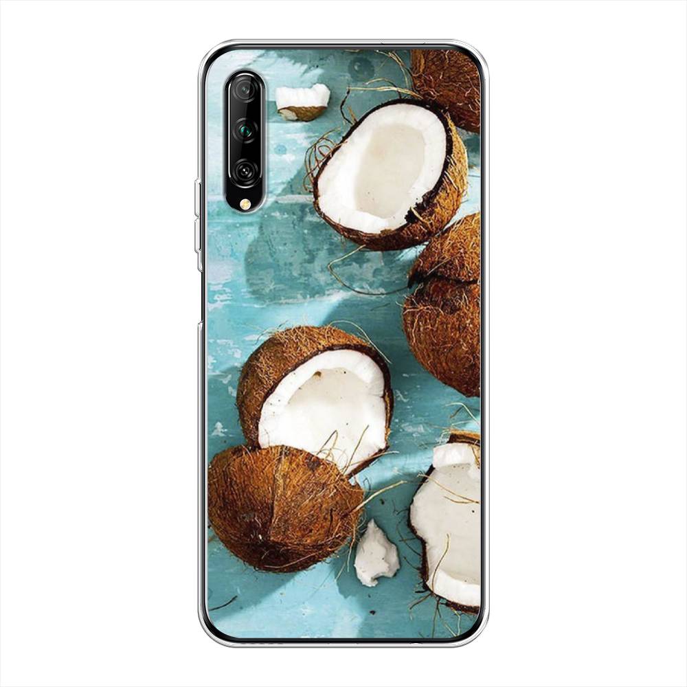 

Чехол Awog на Huawei Y9s "Разбитые кокосы", Разноцветный, 611150-10