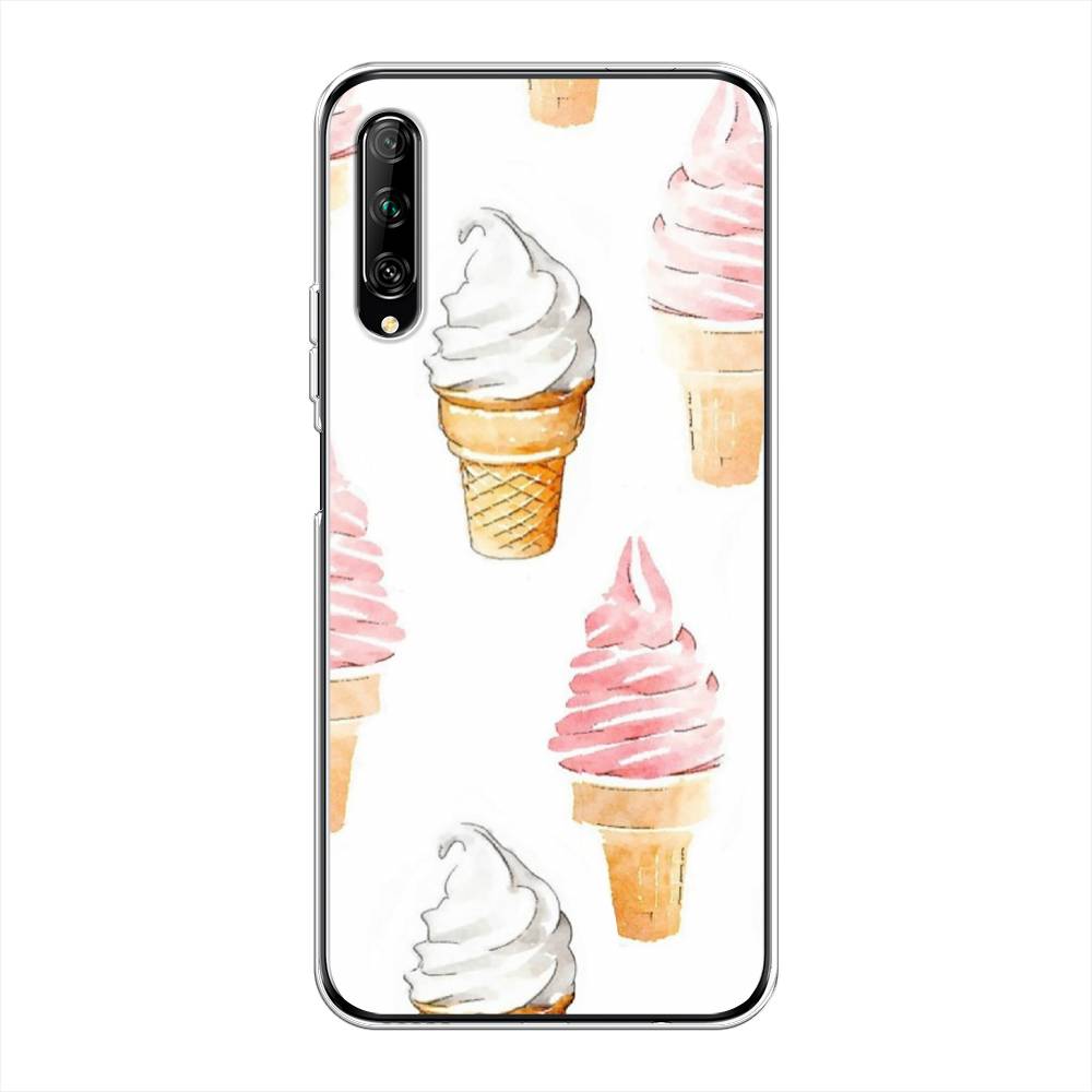 

Чехол Awog на Huawei Y9s "Нарисованное мороженое", Разноцветный, 611150-10