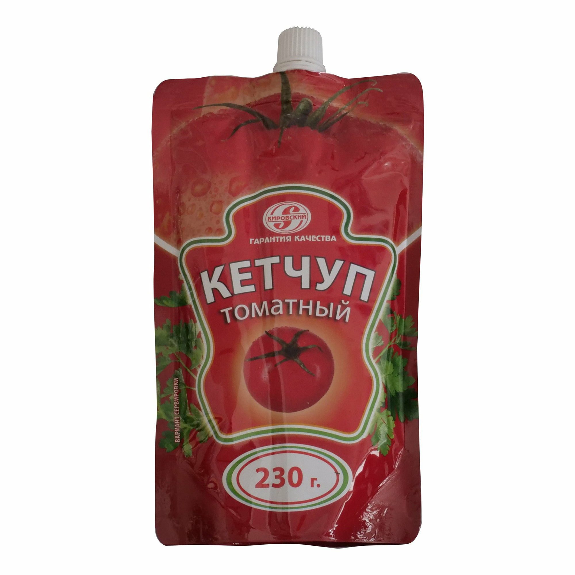 

Кетчуп Кировский Томатный 230 г