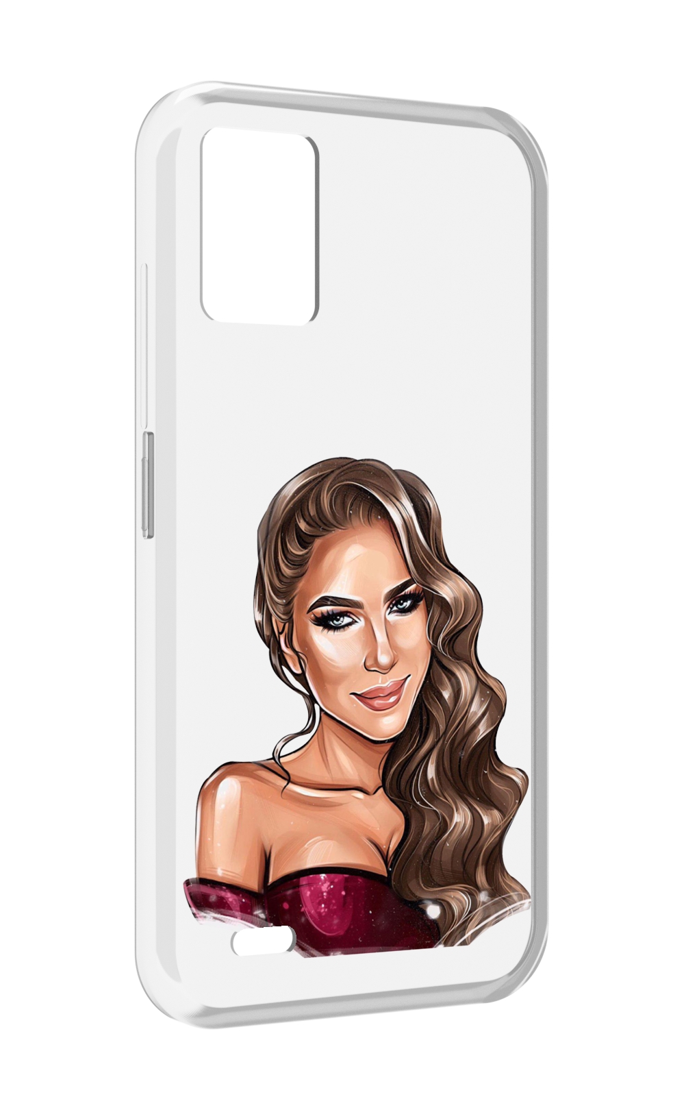 

Чехол MyPads девушка-с-улыбкой женский для UMIDIGI Bison 1, Прозрачный, Tocco