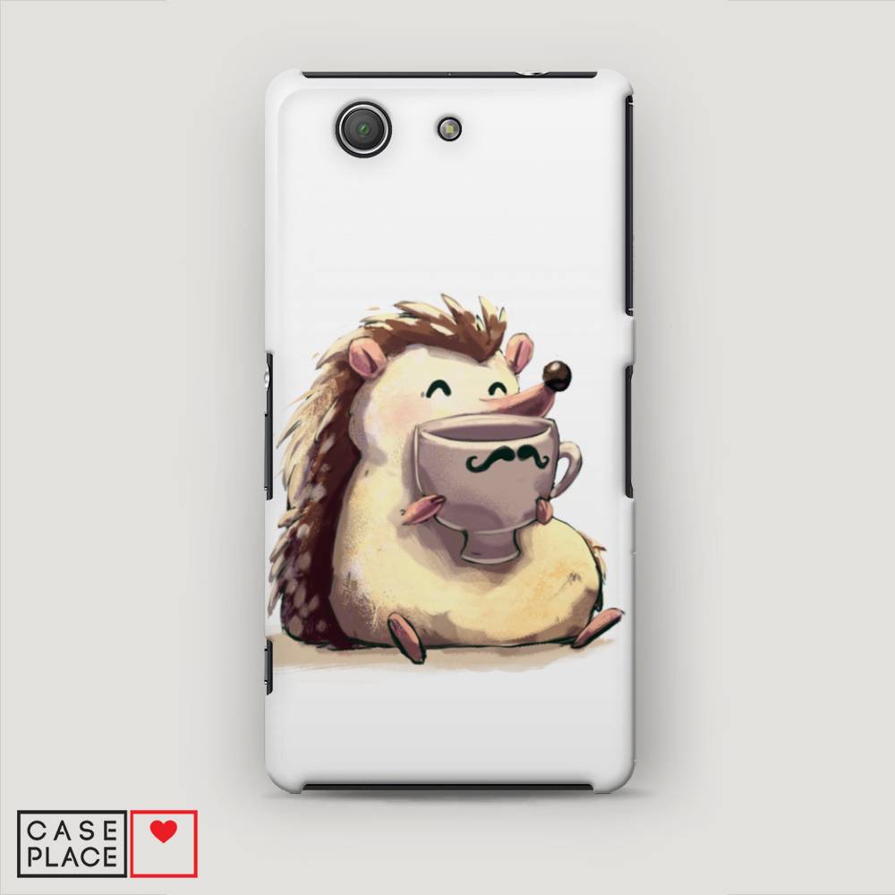 

Пластиковый чехол "Еж кофеман" на Sony Xperia Z3 compact, 52020-7