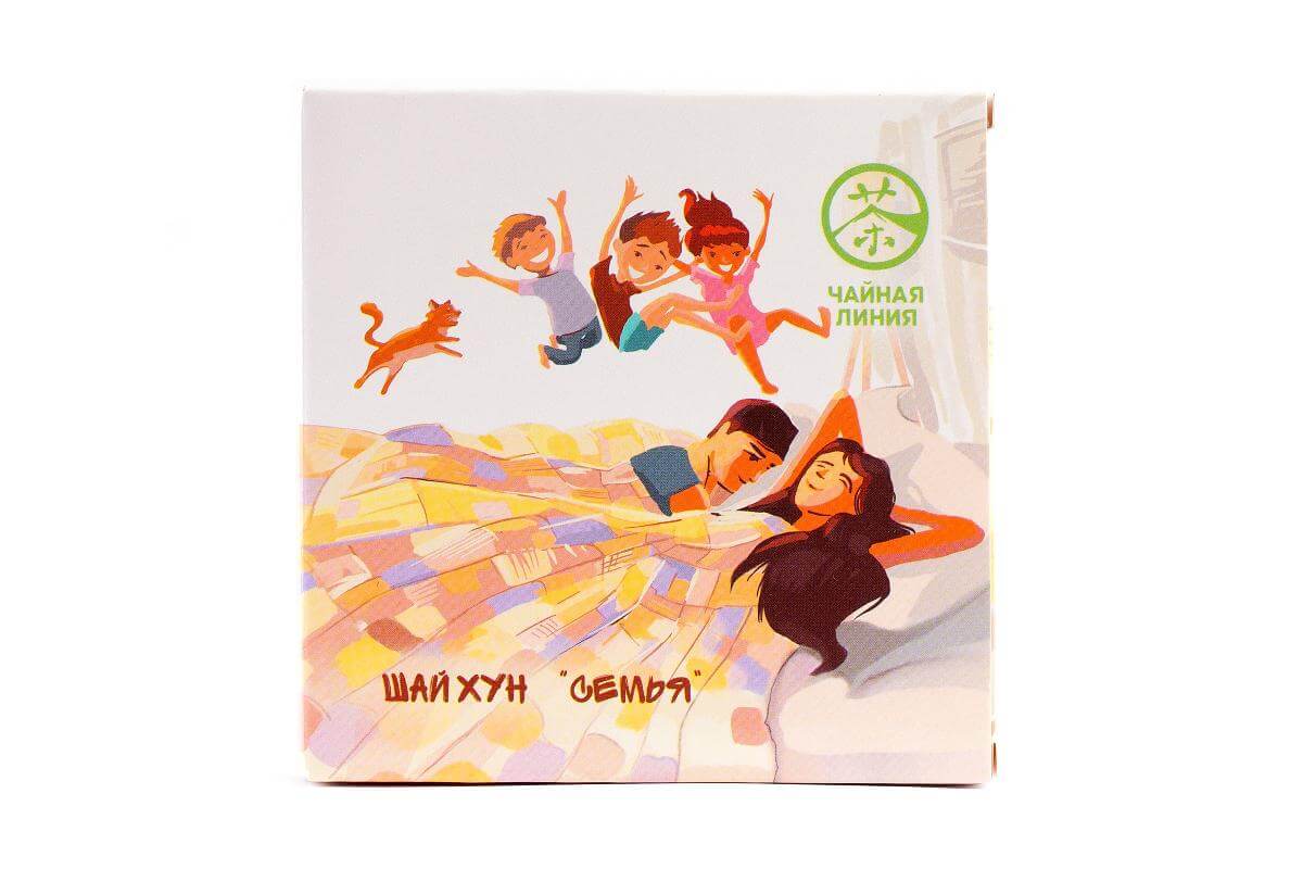 

Чай Чайная Линия Прессованный Шайхун 90 г коробка 80 шт