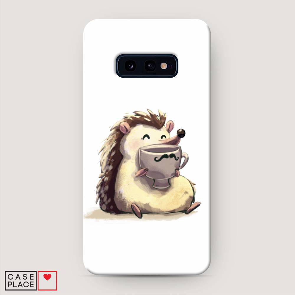 

Пластиковый чехол "Еж кофеман" на Samsung Galaxy S10E, 27220-7