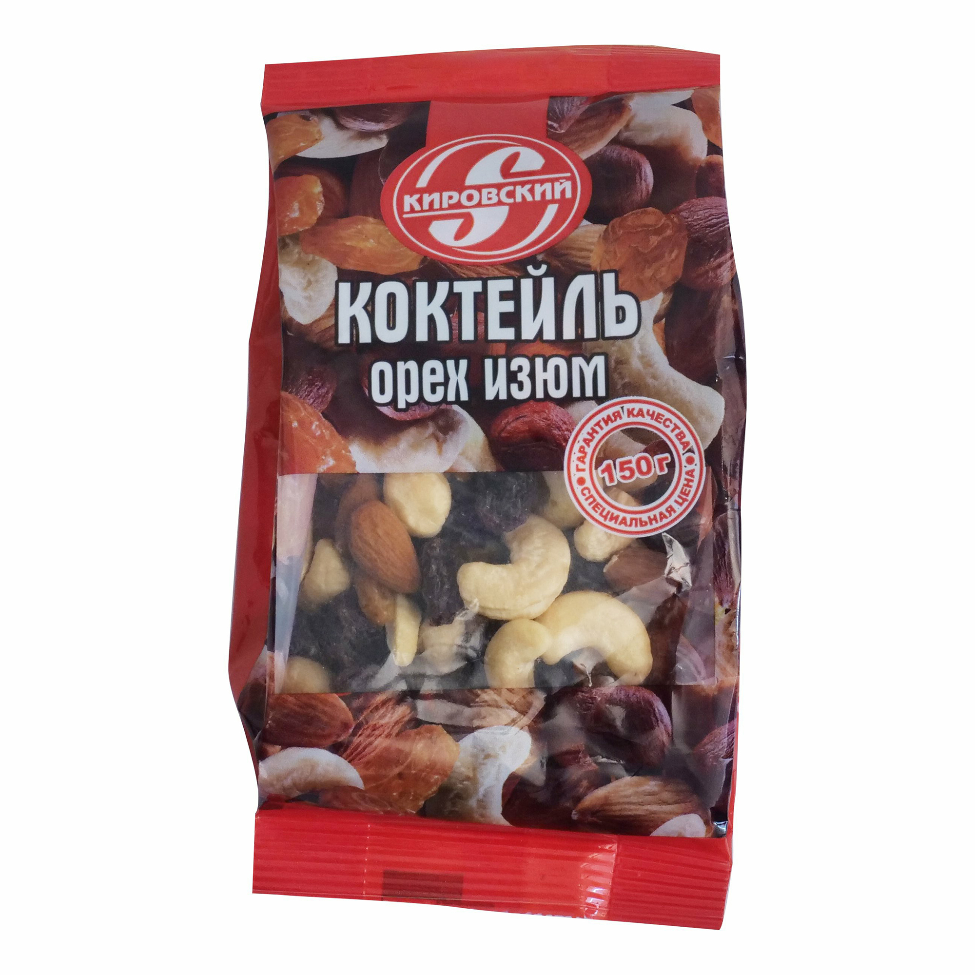 

Фруктово-ореховая смесь Кировский с изюмом 150 г