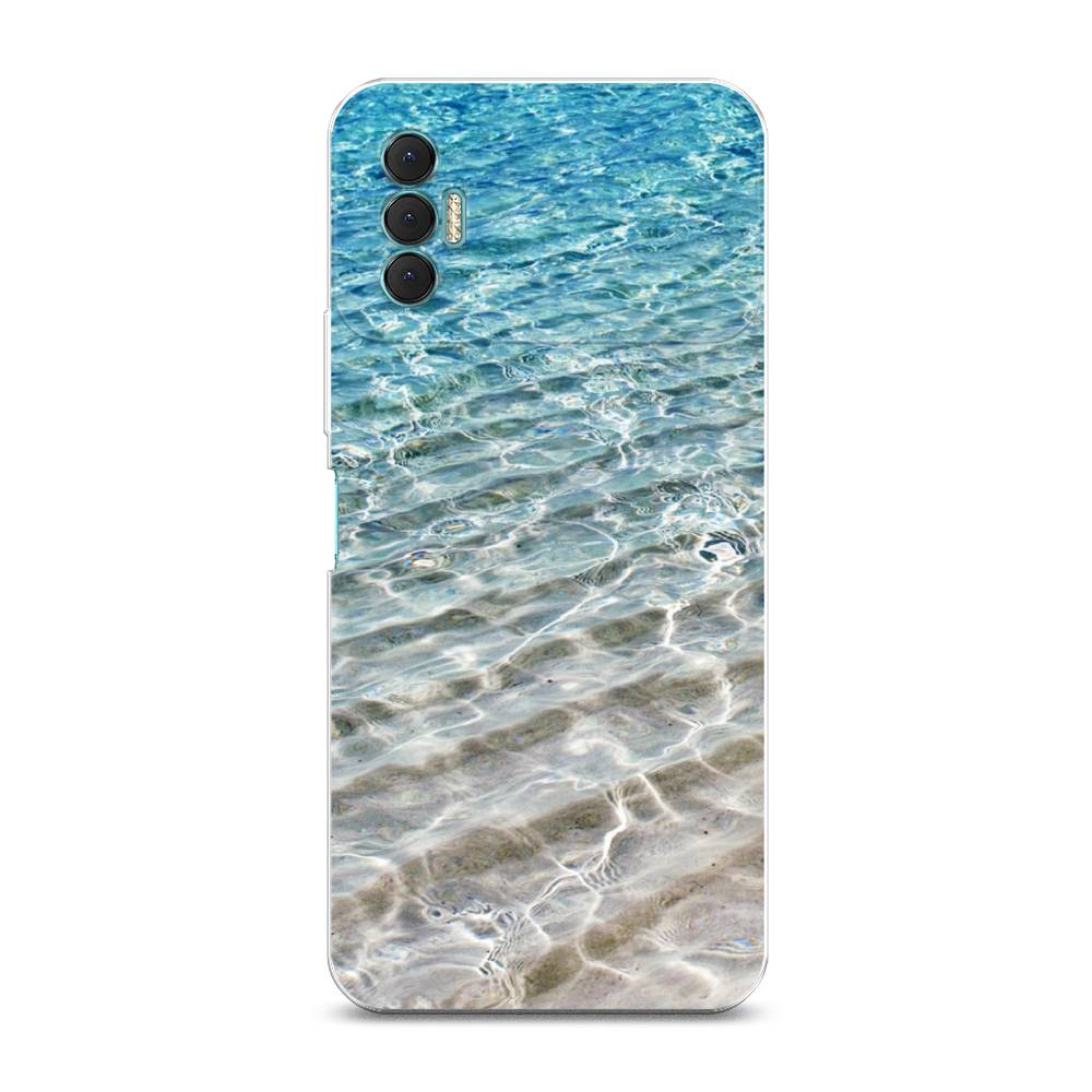 

Чехол Awog на Tecno Spark 8P "Волны 10", Разноцветный, 301450-4
