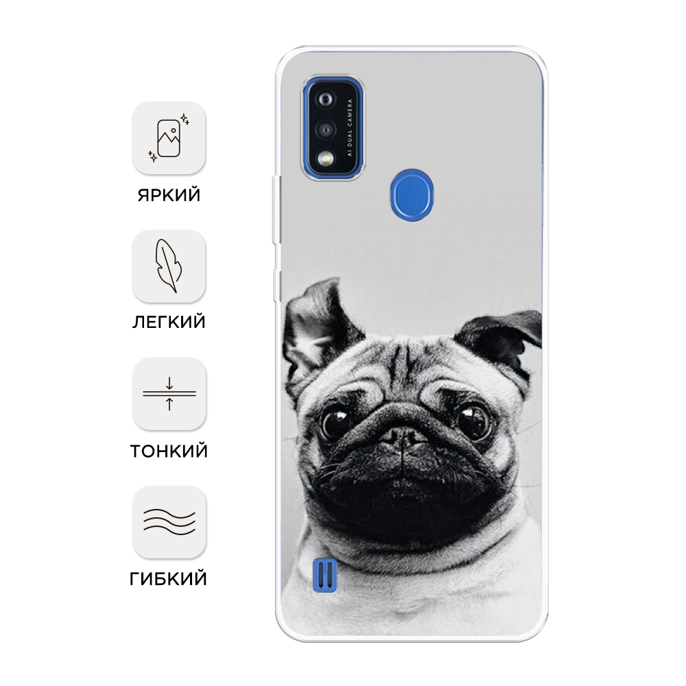

Чехол Awog на ZTE Blade A51 / ЗТЕ Блэйд A51 "Горящие карты", Разноцветный, 134550-9