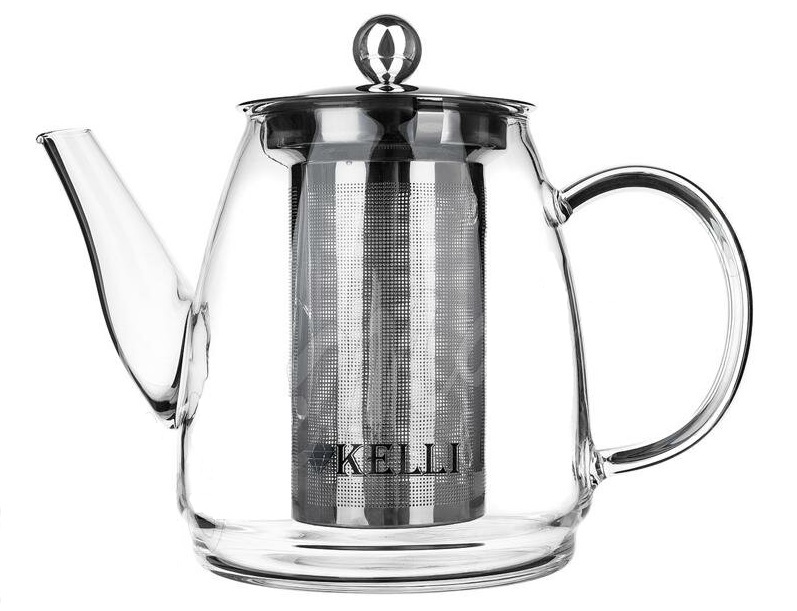 

Заварник KELLI KL-3098 0,6л, Прозрачный