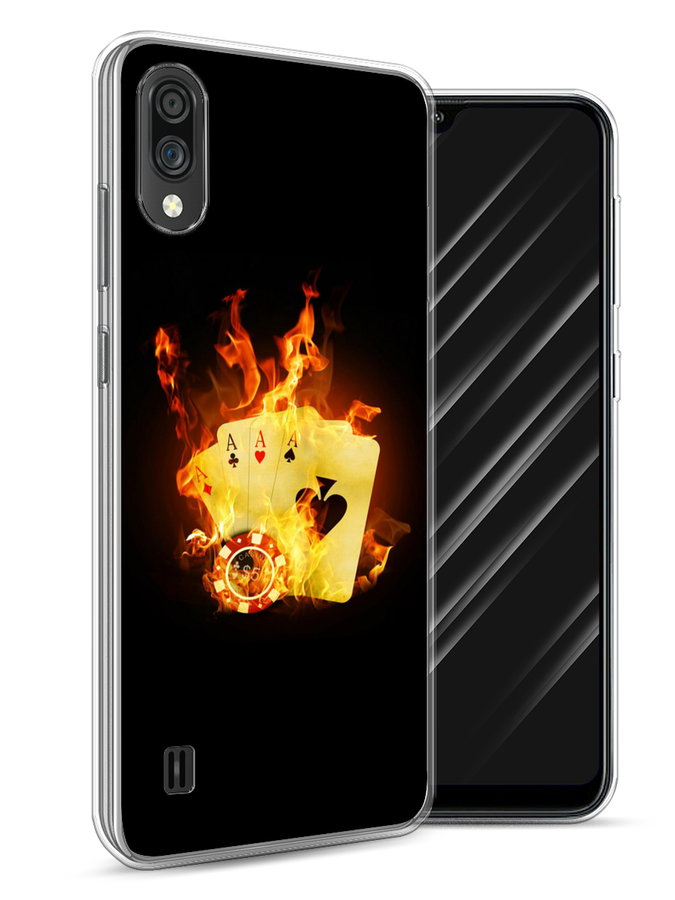 

Чехол Awog на ZTE Blade A5 (2020) / ЗТЕ Блэйд A5 (2020) "Горящие карты", Разноцветный, 134950-9