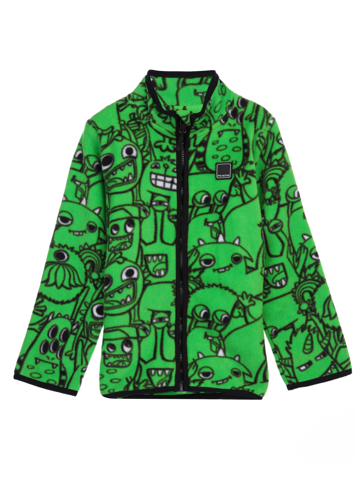 Куртка трикотажная для мальчиков PlayToday, зеленый, 122