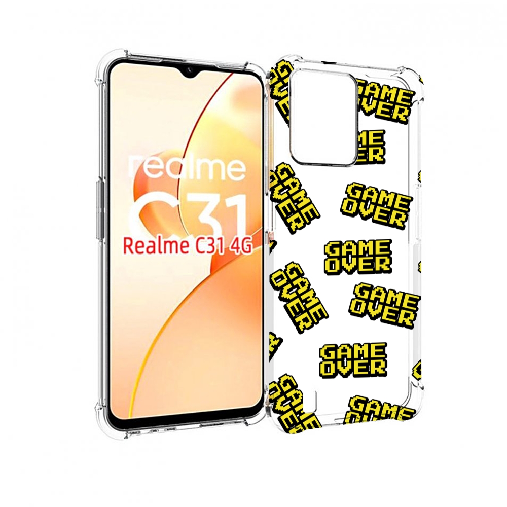 

Чехол MyPads игра-окончена для OPPO Realme C31, Прозрачный, Tocco