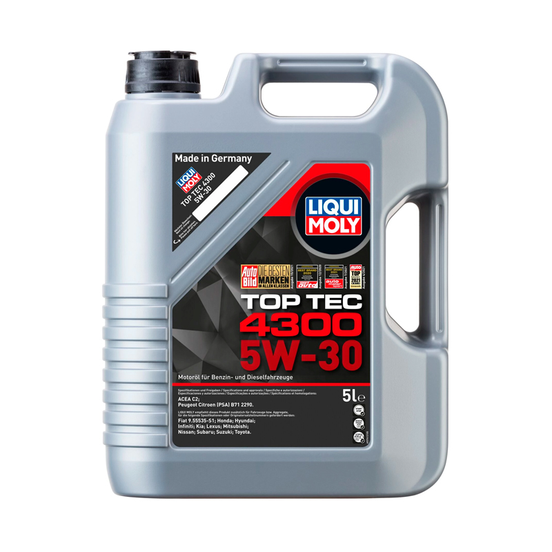 Моторное масло LIQUI MOLY Top Tec 4300 5W30 5л