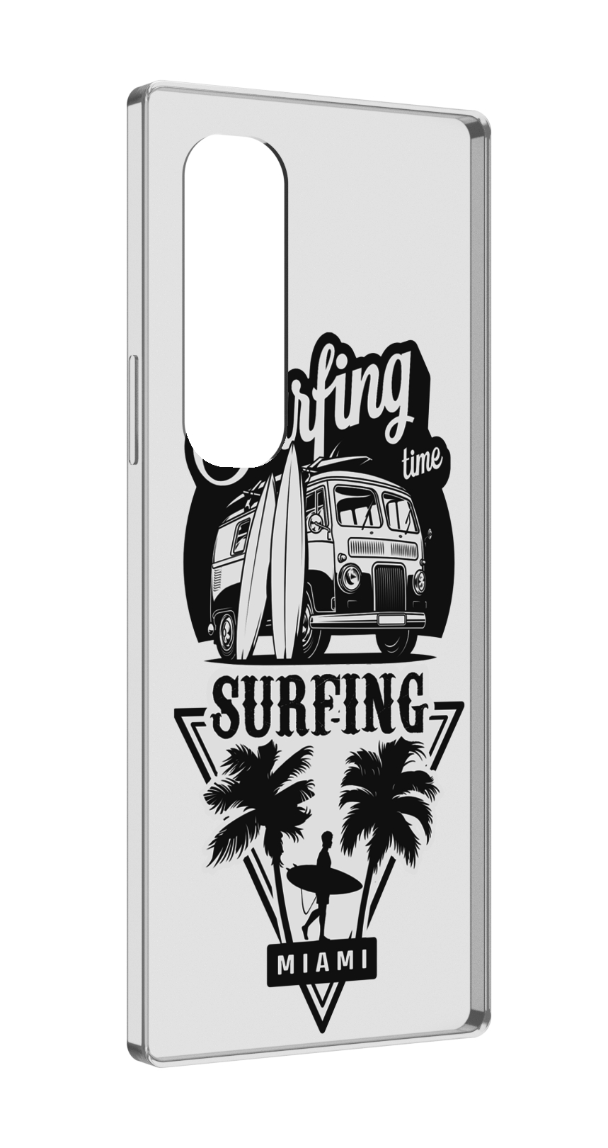 

Чехол MyPads путешествие-на-фургочике для Samsung Galaxy Z Fold 4 (SM-F936), Прозрачный, Tocco