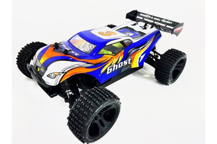 

Радиоуправляемая машинка HSP Mini Truggy Ghost Синий