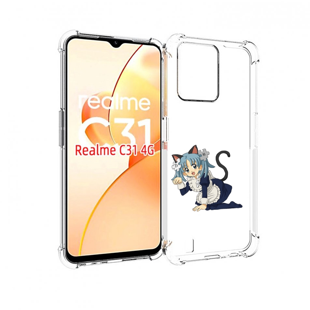 

Чехол MyPads аниме3 для OPPO Realme C31, Прозрачный, Tocco