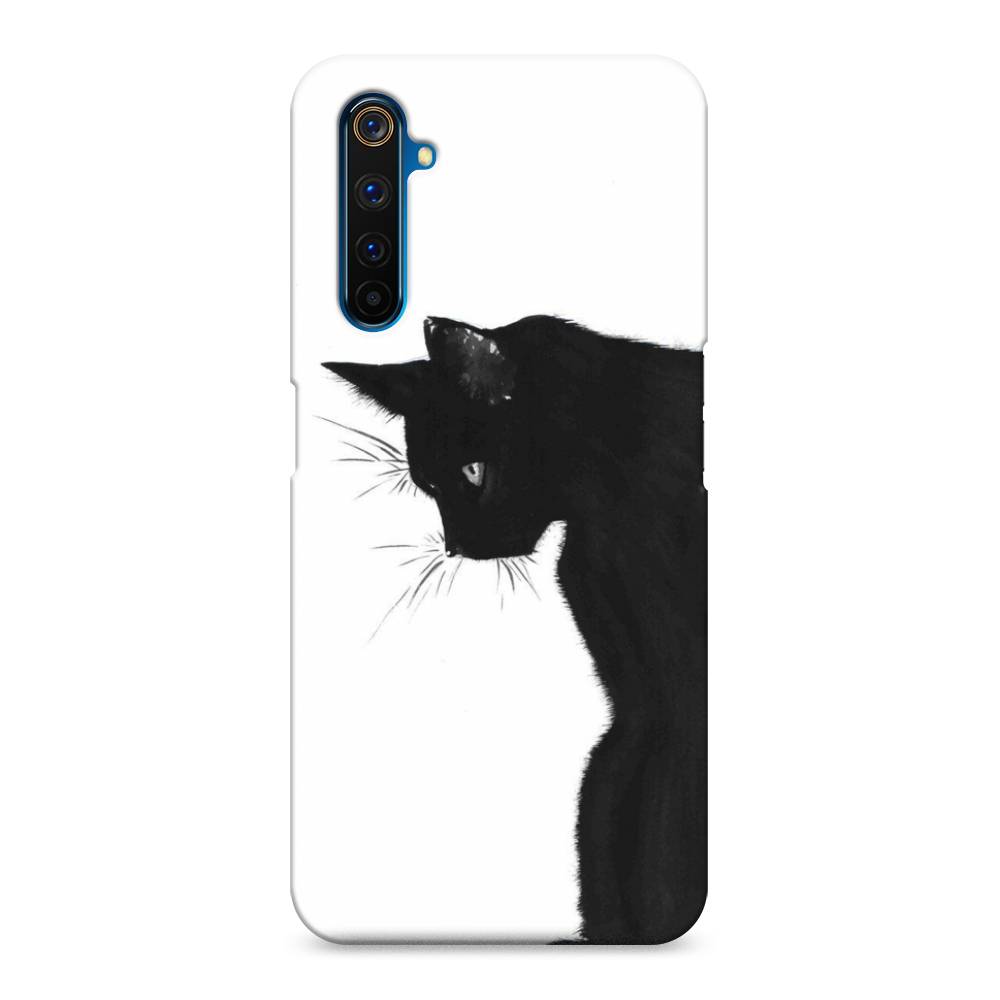 

Пластиковый чехол "Black cat" на Realme 6 Pro, 252820-1