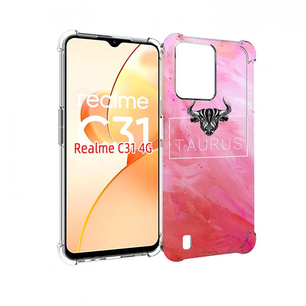 

Чехол MyPads знак-зодиака-телец-3 для OPPO Realme C31, Прозрачный, Tocco