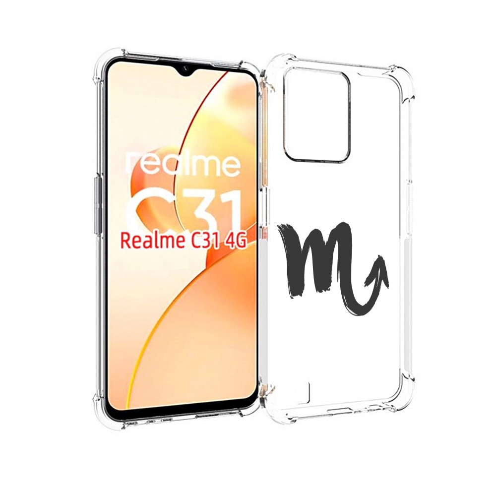 

Чехол MyPads знак-зодиака-скорпион-7 для OPPO Realme C31, Прозрачный, Tocco
