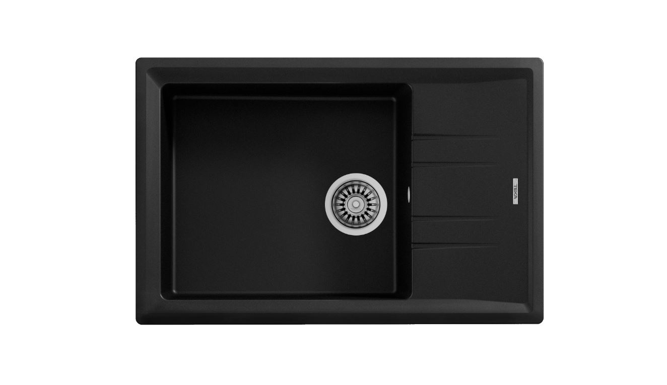 

Кухонная мойка Teka Stone 60 S-TG 1B 1D CARBON
