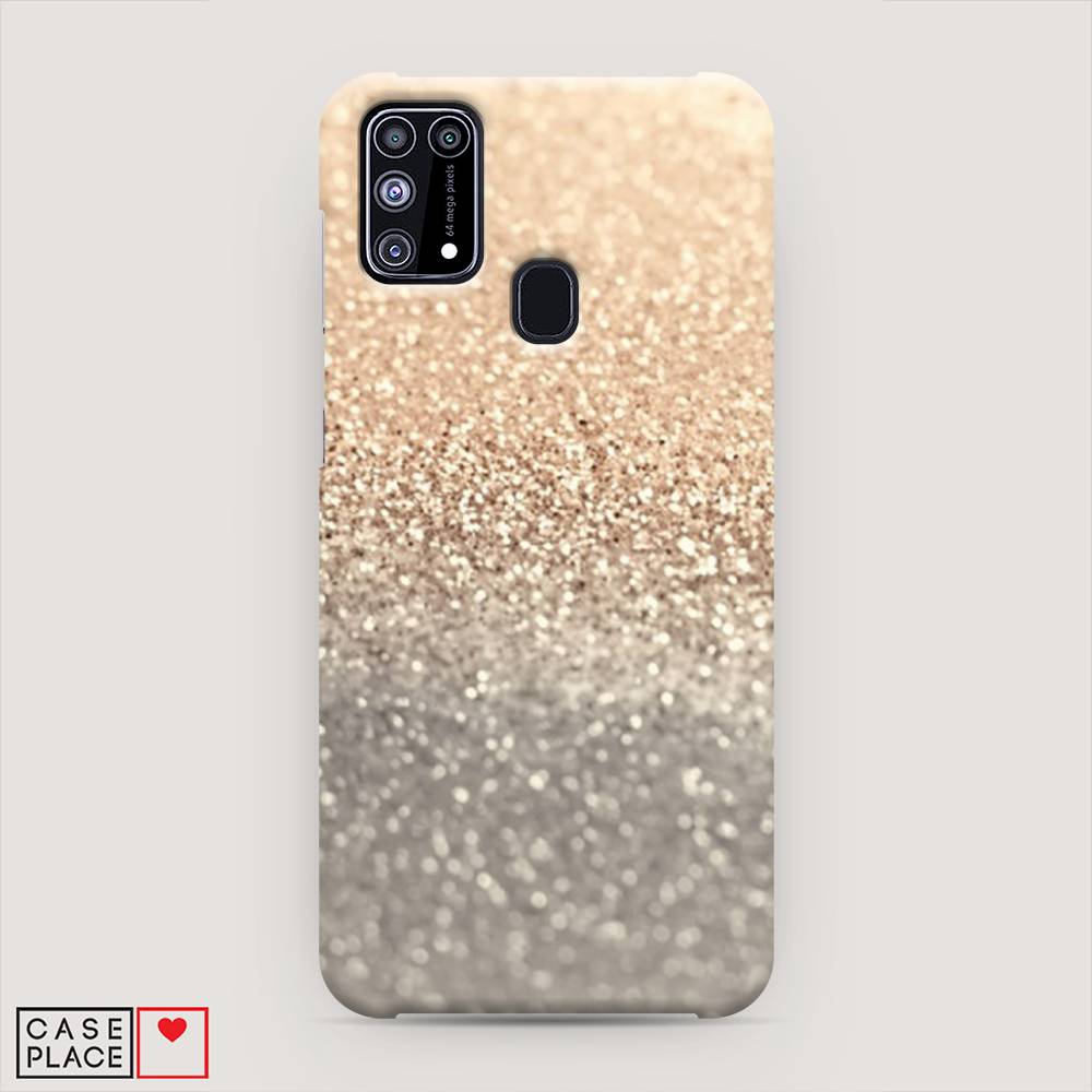 

Пластиковый чехол "Песок золотой рисунок" на Samsung Galaxy M31