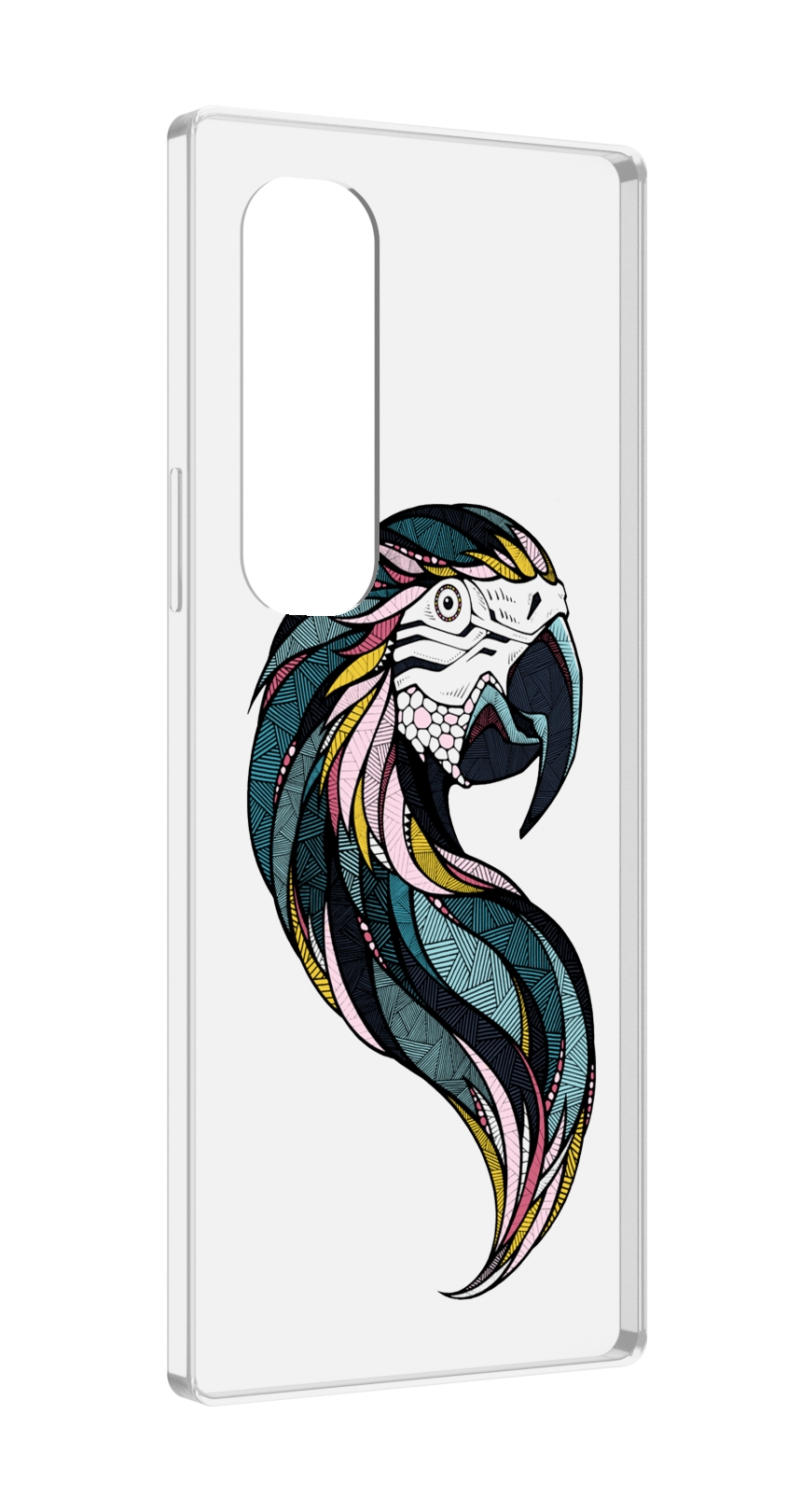 

Чехол MyPads полупопугай для Samsung Galaxy Z Fold 4 (SM-F936), Прозрачный, Tocco