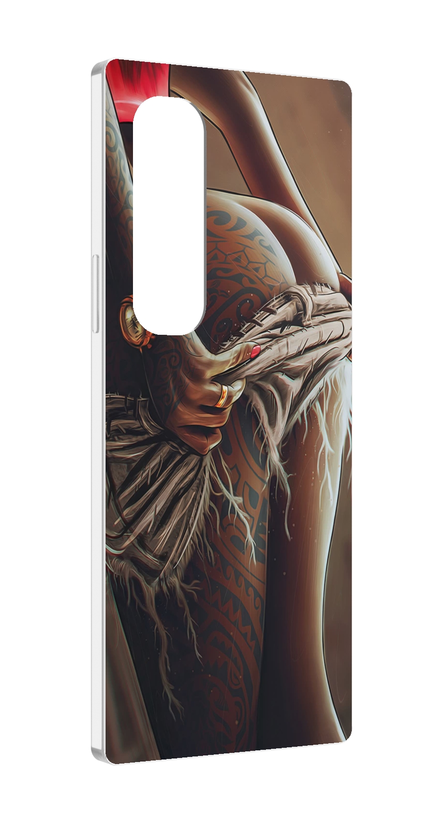 

Чехол MyPads полуголая девушка фотография женский для Samsung Galaxy Z Fold 4 (SM-F936), Прозрачный, Tocco