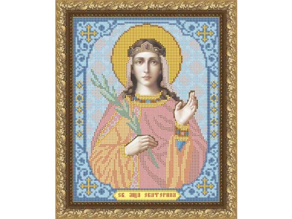 

Рисунок на ткани «Святая Мученица Екатерина»
